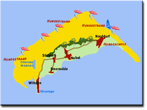 Urlaub mit dem Hund auf der Nordseeinsel Amrum